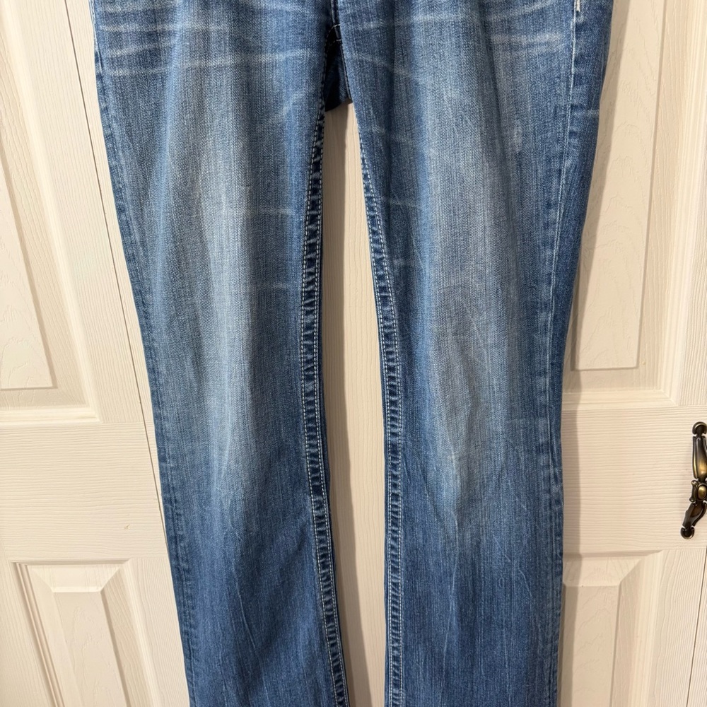 Miss Me Boot Cut Jeans JP5335B5 Rhinestone Accent Womens Size 29 - Picture 4 of 11